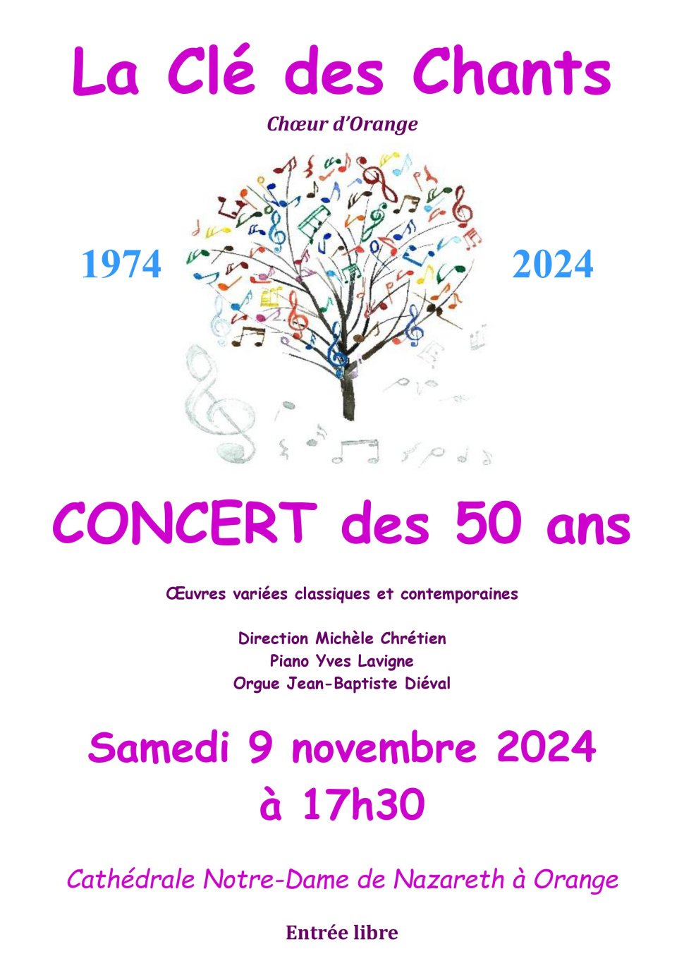 Affiche 50 ans